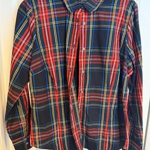 J. Crew Multicolor Plaid Button Down Shirt